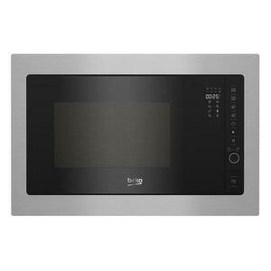 Cuptor cu microunde incorporabil Beko BMGB25332BG, Putere 900 W, Capacitate 25 l, 5 trepte de putere, Autocook, 8 programe, Grill, Dezghetare, Timer (Negru) imagine