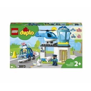 LEGO® DUPLO® Sectie de politie si elicopter pentru salvare 10959 imagine