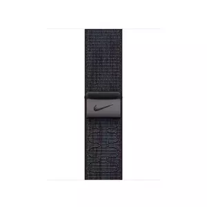 Curea Smartwatch Apple pentru Apple Watch 42mm Nike Sport Loop Black/Blue Nike Sport Loop imagine