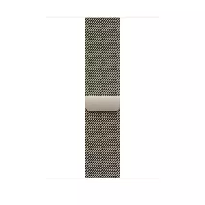 Curea Smartwatch Apple pentru Apple Watch 46mm Milanese Loop Natural Milanese Loop S/M imagine