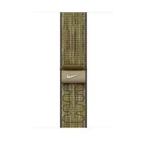 Curea Smartwatch Apple pentru Apple Watch 46mm Nike Sport Loop Green/Grey Nike Sport Loop imagine