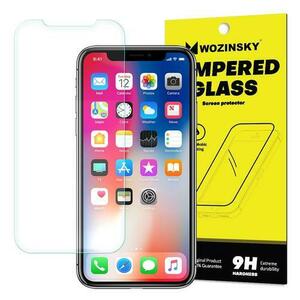 Folie Sticla Tempered Glass Wozinsky Full Glue Super Tough pentru iPhone X/XS/11 Pro (Negru) imagine