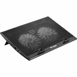 Cooler laptop, Yenkee, 17 inch, Negru imagine