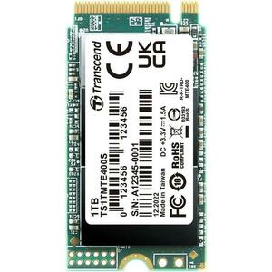 SSD Transcend MTE400S, 1TB, M.2 2242, PCIe Gen3 x4 NVMe imagine