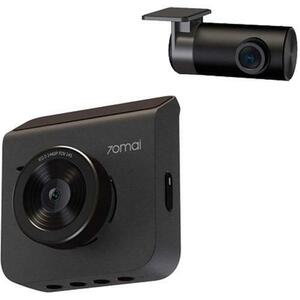 Kit Camera Auto 70mai Dash Cam A400, QHD 1440p, IPS 2.0inch, 145 FOV + Camera Spate RC09, 1080p (Gri/Negru) imagine