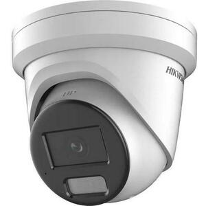 Camera de supraveghere video IP Hikvision DS-2CD2327G2-LU28C, 2 Megapixeli, WL 30M, lentila 2.8MM, ColorVu, Microfon, Dome imagine