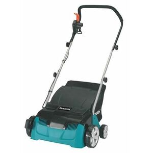 Scarificator electric Makita UV3200, 1300 W, Latime de taiere 32 cm, Cos colector 30 L (Negru/Albastru) imagine