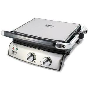 Gratar electric Zass Grill & Panini Chef ZPG 02, 2000 W (Negru/Inox) imagine