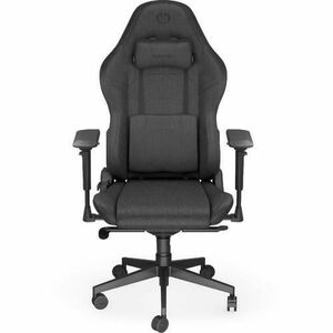 Scaun gaming Endorfy Scrim BK F, Suport lombar din spuma cu memorie, Ajustare brate 4D, Sarcina maxima 120 kg (Negru) imagine