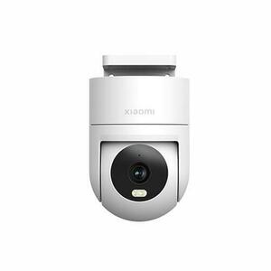 Camera de supraveghere exterior Xiaomi CW300, 4MP, 2.5K, 2560x1440, Full-color, detectare AI, IP66, microfon si difuzor, Cablu + Wi-Fi (Alb) imagine