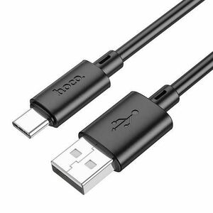 Cablu Date si Incarcare USB-A - USB-C HOCO Gratifed X88, 20W, 1m, Negru imagine