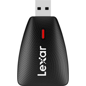 Card reader Lexar Multi-Card 2-in-1 LRW450UB, USB 3.1, SD, microSD (Negru) imagine