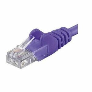 Patchcord UTP RJ45-RJ45 Cat.6 1m violet, UTP-6-1-V, pachcord din cupru imagine