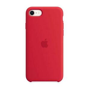 Husa Protectie Spate Apple MN6H3ZM/A pentru iPhone SE 3/8/7, Silicon (Rosu) imagine