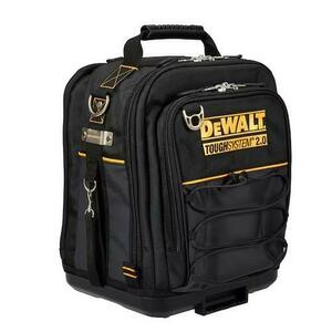 Rucsac pentru scule DeWalt DWST83524-1, 30 L, rezistent la apa, compatibil cu 1/2 TOUGHSYSTEM 2.0 (Galben/Negru) imagine