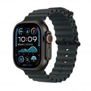 Smartwatch Apple Watch Ultra 2 GPS + Cellular, 49mm Titanium Case with Black Ocean Band imagine