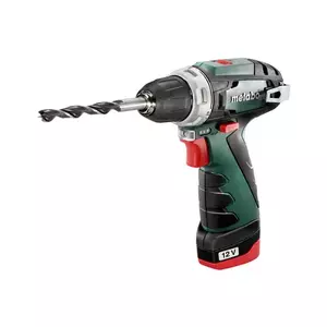 Masina de gaurit si insurubat Metabo Powermaxx Basic 12 V, 1400 RPM, 17-34 Nm, 2 acumulatori 2 Ah, incarcator imagine