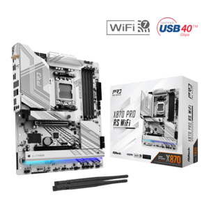 Placa de baza ASRock X870 Pro RS WiFi, AMD X870, AM5, ATX, DDR5 imagine