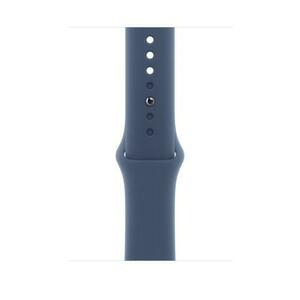 Curea Smartwatch Apple MXLV3ZM/A pentru Watch 46mm, Sport Band, S/M (Albastru) imagine