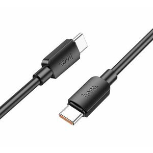 Cablu Date si Incarcare USB-C - USB-C HOCO X96, 100W, 1m, Negru imagine