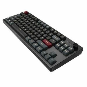 Tastatura mecanica Montech MKey TKL Darkness, Switchuri GateronG PRO 2.0 Red, Albastru inchis imagine