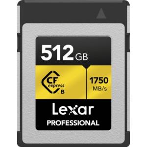 Card de memorie Lexar Professional GOLD LCXEXPR512G-RNENG, 512GB, CFexpress™ Type B imagine