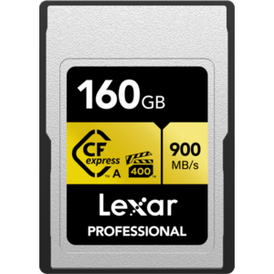 Card de memorie Lexar Professional GOLD LCAGOLD160G-RNENG, 160GB, CFexpress Type A imagine