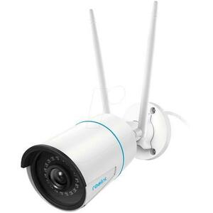 Camera de supraveghere Reolink W320 2K+ 5MP QHD pentru exterior, Wi-Fi 2, 4/5 GHz, detectare persoane/vehicule/animale, certificata IP67, IR 30M, conectare cu NVR-uri Reolink (Alb) imagine