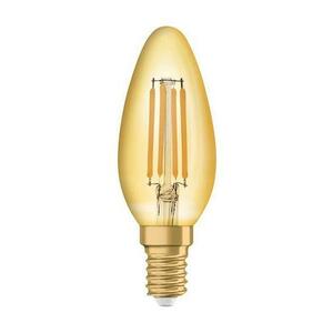 Bec LED Osram Vintage 1906 CLAS B, E14, 4W (35W), 410 lm, lumina calda (2400K), cu filament imagine