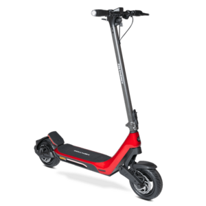 Trotineta electrica MS ENERGY e-romobil MENTOR, Viteza maxima 25km/h, Autonomie maxima 60Km, Motor 500W, acumulator 48V 15Ah, Roti 10inch (Negru/Rosu) imagine