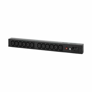 Distribuitor de Retea PDU, CyberPower, 12DIN, 3 m, Negru imagine