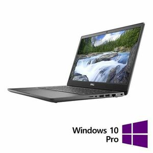 Laptop Refurbished DELL Latitude 3410, Intel Core i3-10110U 2.10 - 4.10GHz, 8GB DDR4, 256GB SSD, 14 Inch HD, Webcam + Windows 10 Pro imagine