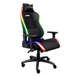 Scaun gaming Trust RGB GXT 719 Ruya (Negru) imagine