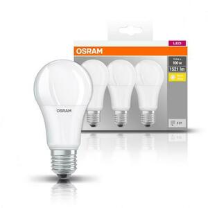 Set 3 becuri Led Osram, E27, 14W, 1521 lumeni, 2700K, durata de viata 10.000 ore, clasa energetica A++ imagine