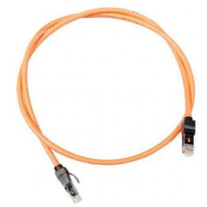 Cablu UTP Nexans N116.P1A010OK, Patch cord, Cat 6, Neecranat, 1 m (Portocaliu) imagine