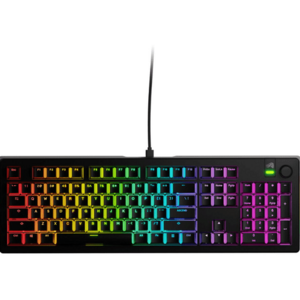 Tastatura mecanica gaming Glorious GMMK 3, Fox Switches, 104 taste, USB, Cu fir (Negru) imagine