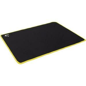 Mouse pad White Shark YELLOW KNIGHT, Suprafata Textila, Baza Cauciucata Anti-Alunecare, Dimensiuni 40 x 30 x 0.3cm imagine