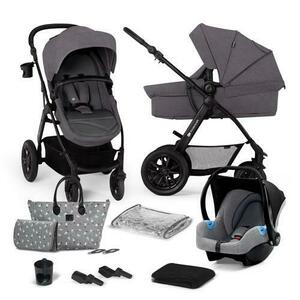 Carucior KinderKraft Xmoov 2023, 3in1, Gri imagine