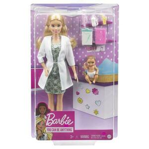 Papusa Barbie You can be Doctor Pediatru imagine