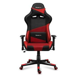 Scaun gaming Huzaro Force 6.2, max 130 kg, Mesh, Tehnologie SoftFlex, Perna lombara si pentru gat (Negru/Rosu) imagine