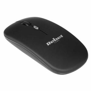 Mouse wireless Rebel WM210, 1600 dpi, USB (Negru) imagine