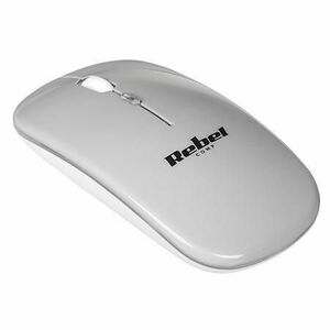 Mouse wireless Rebel WM210, 1600 dpi, USB (Argintiu) imagine