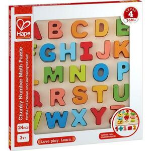 Puzzle Hape Alfabet Chunky, 24 piese imagine