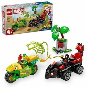 LEGO® Spidey - Spin si Electro intr-o urmarire cu dino-vehicule 11198, 124 piese imagine