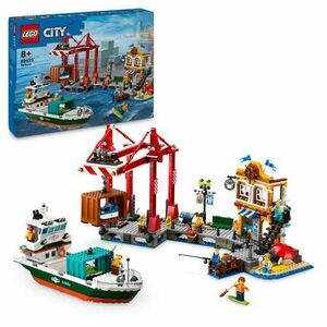 LEGO® City - Port si nava de transport marfa 60422, 1226 piese imagine