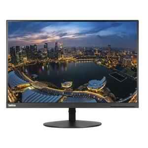 Monitor IPS LED Lenovo 24inch T24D-10, 1920x1200, VGA, HDMI, DisplayPort, Pivot (Negru) imagine