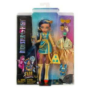 Papusa Monster High Cleo Denile, cu animalut si accesorii imagine