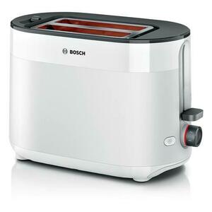 Prajitor de paine BOSCH MyMoment TAT2M121, 2 felii, 950 W (Alb/Negru) imagine