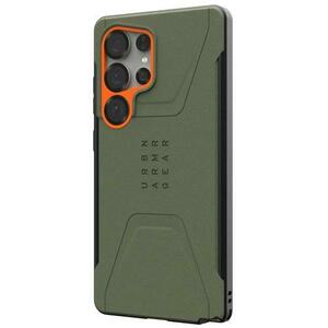 Husa UAG Civilian Pro Magnetic Samsung Galaxy S25 Ultra Vorde/Portocaliu imagine