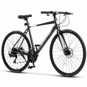 Bicicleta City/Gravel Carpat RDV C28320G, roti 28inch, 24 viteze, Albastru/Alb imagine